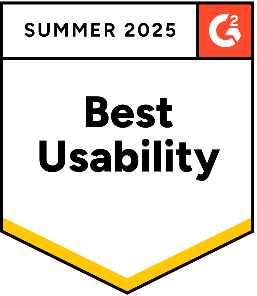 Best Usability Summer 2025
